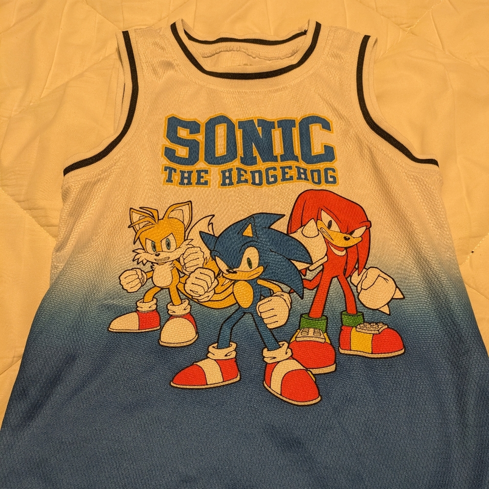 Boys Sonic Jersey Size S